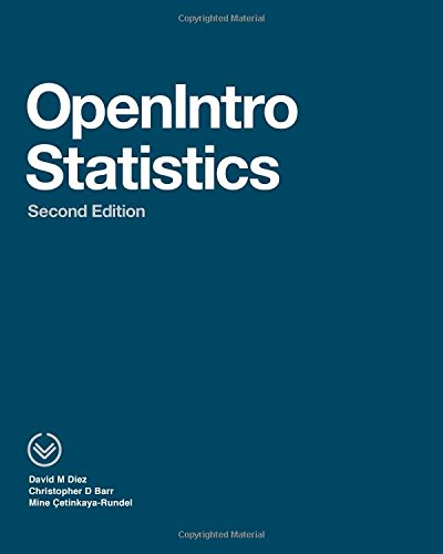 openintro statistics 2nd edition david diez 1484895754, 9781484895757