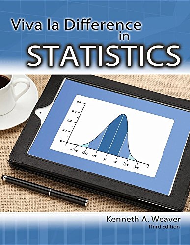 viva la difference in statistics 3rd edition kenneth a weaver 1465282602, 9781465282606