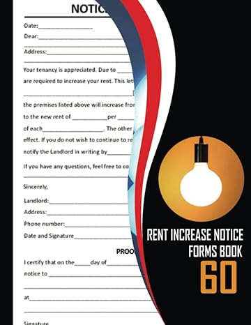 rent increase notice forms book rental increase forms for house rent review tenancy fee increase notification