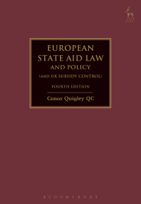 state aid law and policy land uk subsidy controli 4th edition conor quigley 1509964932, 9781509964932