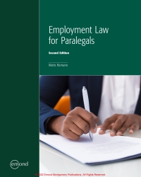 employment law for paralegals 2nd edition netta romano 1774620677, 9781774620670