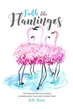 faith like flamingos the christian business guide to walking out your faith in bold color 1st edition katie