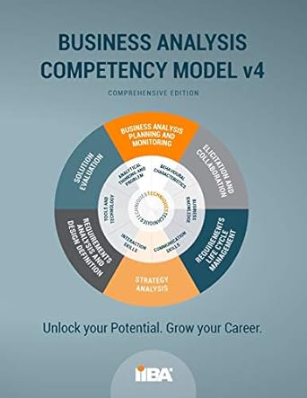 the business analysis competency model version 4 4th edition iiba 192758406x, 978-1927584064