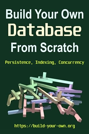 build your own database from scratch persistence indexing concurrency 1st edition james smith 979-8391723394