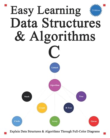 easy learning data structures and algorithms c explain c data structures and algorithms through full color