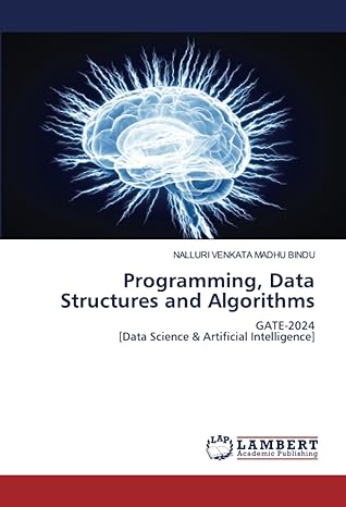 programming data structures and algorithms gate 2024 data science and artificial intelligence 1st edition