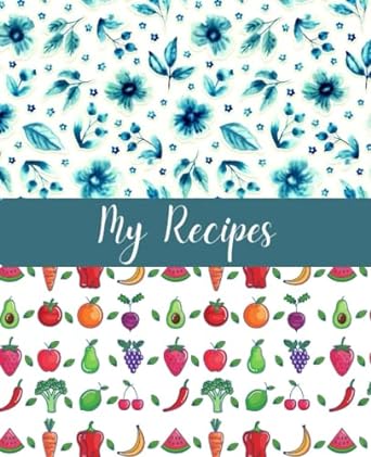 my recipes 1st edition maria beatrice ricci b09vggzjbf, 979-8429792859