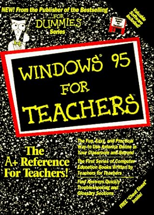 windows 95 for teachers 1st edition michelle robinette 0764500813, 978-0764500817