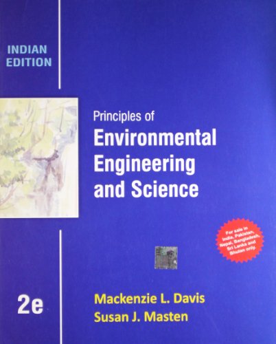 principles of environmental engineering 2nd edition davis 1259098494, 9781259098499