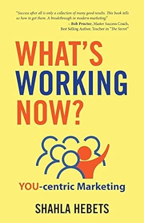 whats working now you centric marketing 1st edition shahla hebets 1989161812, 978-1989161814