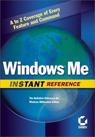 windows me instant reference 1st edition sybex 0782128564, 978-0782128567