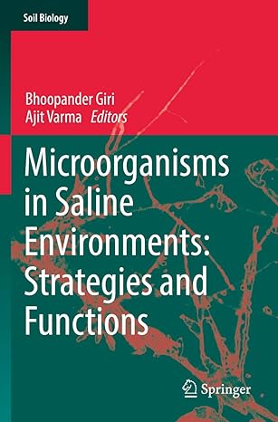 microorganisms in saline environments strategies and functions 1st edition bhoopander giri ,ajit varma