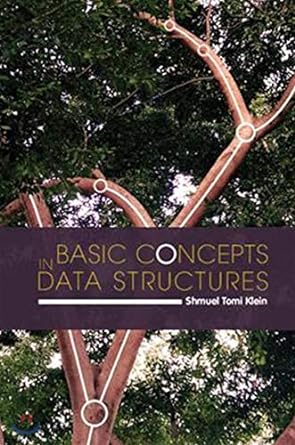 basic concepts in data structures 1st edition shmuel tomi klein 1316613844, 978-1316613849