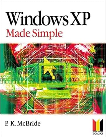 windows xp made simple 1st edition p k mcbride 0750656263, 978-0750656269