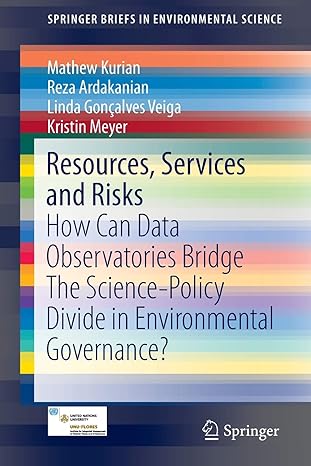 resources services and risks how can data observatories bridge the science policy divide in environmental