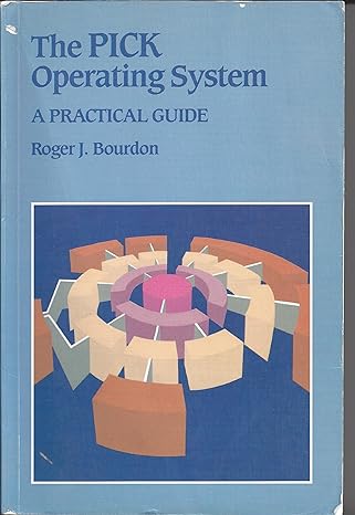 the pick operating system a practical guide 1st edition roger j bourdon 0201180553, 978-0201180558