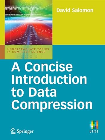 a concise introduction to data compression 2008th edition david salomon 1848000715, 978-1848000711