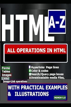 html a z all operations in html 1st edition momoh s o b0cg8hbr22, 979-8858377276