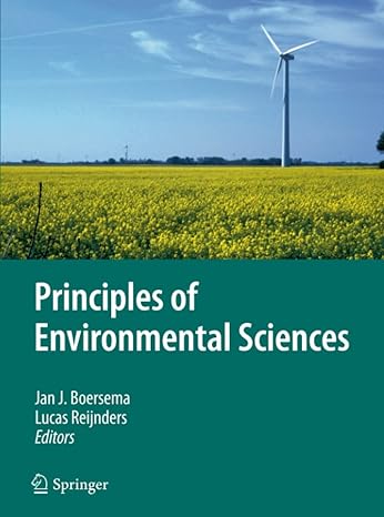 principles of environmental sciences 2010th edition jan j boersema ,lucas reijnders 9048191939, 978-9048191932