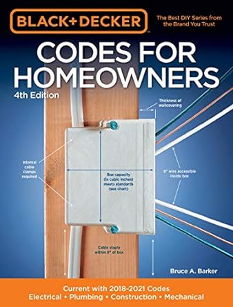 black decker codes for homeowners 4th edition bruce a. barker 0760362513, 978-0760362518