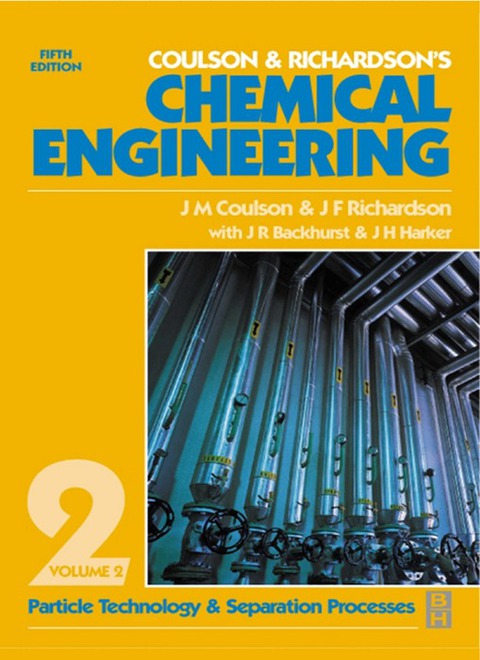 coulson and richardsons chemical engineering volume 2 5th edition harker, j h, backhurst, j r, richardson, j.