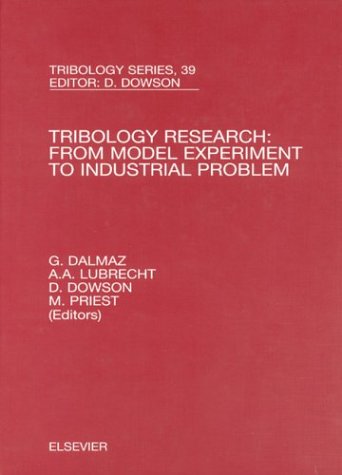 tribology research from model experiment to industrial problem 1st edition dalmaz, g., dowson, d., priest,