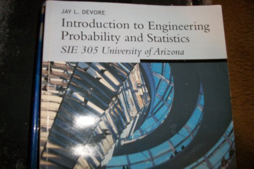 introduction to engineeering probability and statistics 1st edition jay l devore 0495738719, 9780495738718