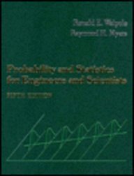 probability and statistics for engineers and scientists 5th edition walpole 0024242012, 9780024242013