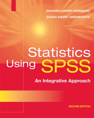 statistics using spss 2nd edition sharon lawner weinberg 0521676371, 9780521676373
