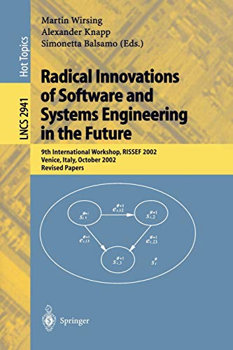 radical innovations of software and systems engineering in the future 1st edition rissef 2002 (2002 : venice,