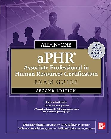 aphr associate professional in human resources certification all in one exam guide 2nd edition christina