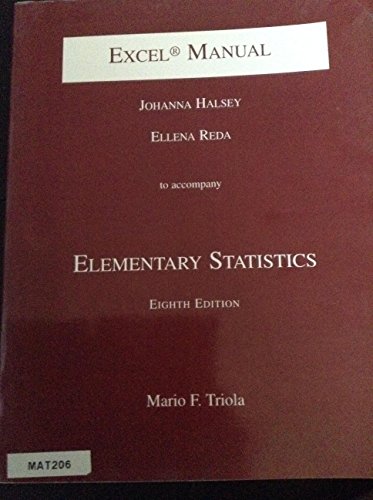 elementary statistics 8th edition triola 0201704595, 9780201704594