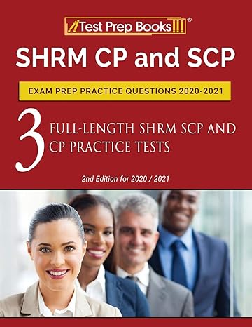 shrm cp and scp exam prep practice questions 2020 2021 1st edition tpb publishing 162845752x, 978-1628457520