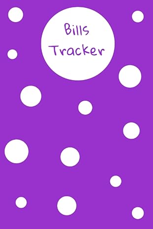 bills tracker simple orchid with white polka dots bill tracker organizer 1st edition polka dot lovers