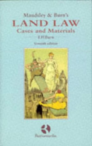 land law cases and materials 7th edition e h burns 0406896372, 9780406896377