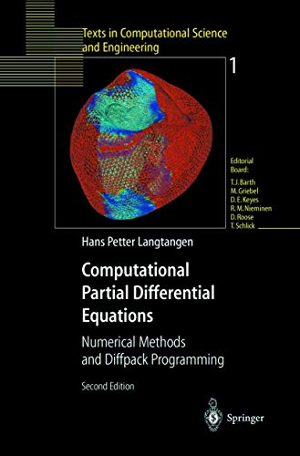 computational partial differential equations numerical methods and diffpack programming 2nd edition