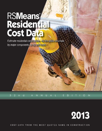 rsmeans residential cost data 2013 2013th edition rsmeans engineering department 1936335727, 9781936335725