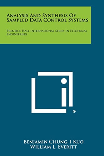 analysis and synthesis of sampled data control systems prentice hall international series in electrical