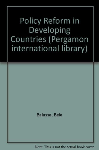 policy reform in developing countries 1st edition balassa, bela a 0080214770, 9780080214771
