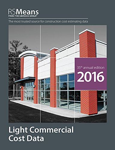 null rsmeans light commercial cost data 2016 2016th edition rsmeans engineering staff 194321512x,