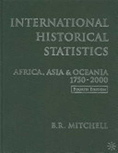 international historical statistics the americas 1750-2000 5th edition brian r. mitchell 0333994108,