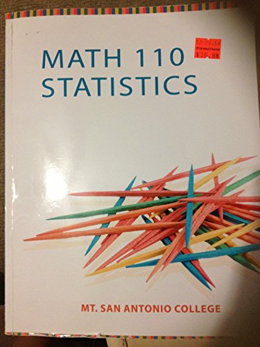 math 110 statistics 1st edition william navidi, barry monk 1259164101, 9781259164101