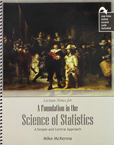 a foundation in the science of statistics a simple and central approach 3rd edition michael mckenna