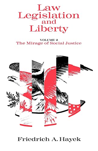 law legislation and liberty volume 2 the mirage of social justice 1st edition f a hayek 0226320839,