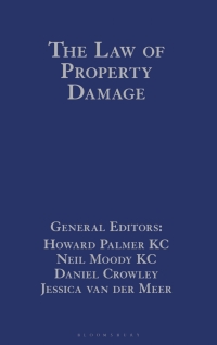 the law of property damage 1st edition howard palmer kc ,neil moody kc, daniel crowley ,jessica van der meer