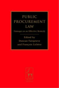 public procurement law damages as an effective remedy 1st edition duncan fairgrieve , francois lichere