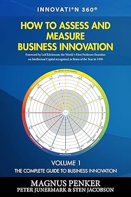 how to assess and measure business innovation 1st edition magnus penker ,sten jacobson ,peter junermark
