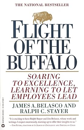 flight of the buffalo 1st edition james a. belasco 0446670081, 978-0446670081
