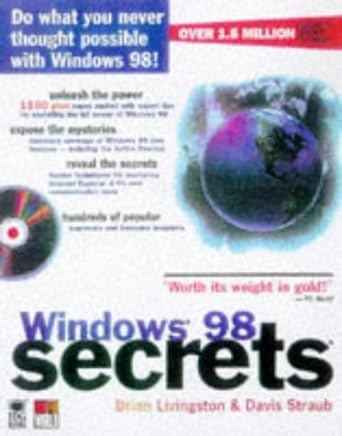 windows 98 secrets 1st edition brian livingston ,davis straub 0764531867, 978-0764531866