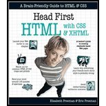a brain friendly guide to html css head first html with css and xhtml 1st edition elisabeth robson ,eric